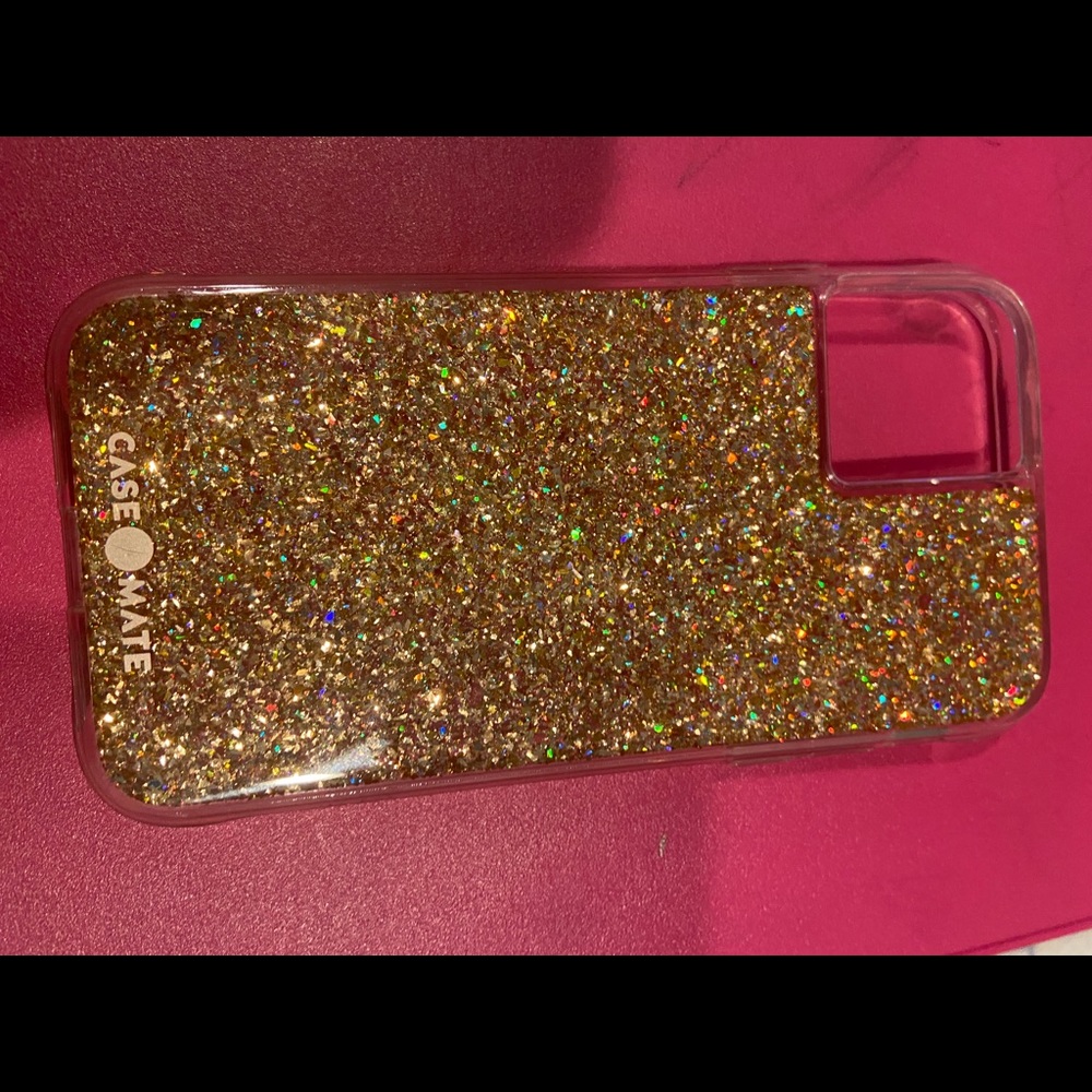 gold sparkly iphone 11 case